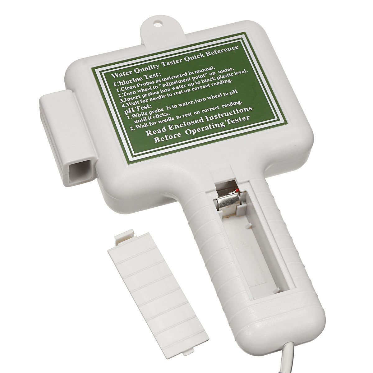 PC101 PH Meter Water Quality PH CL2 Chlorine Tester Level Meter for Swimming Pool