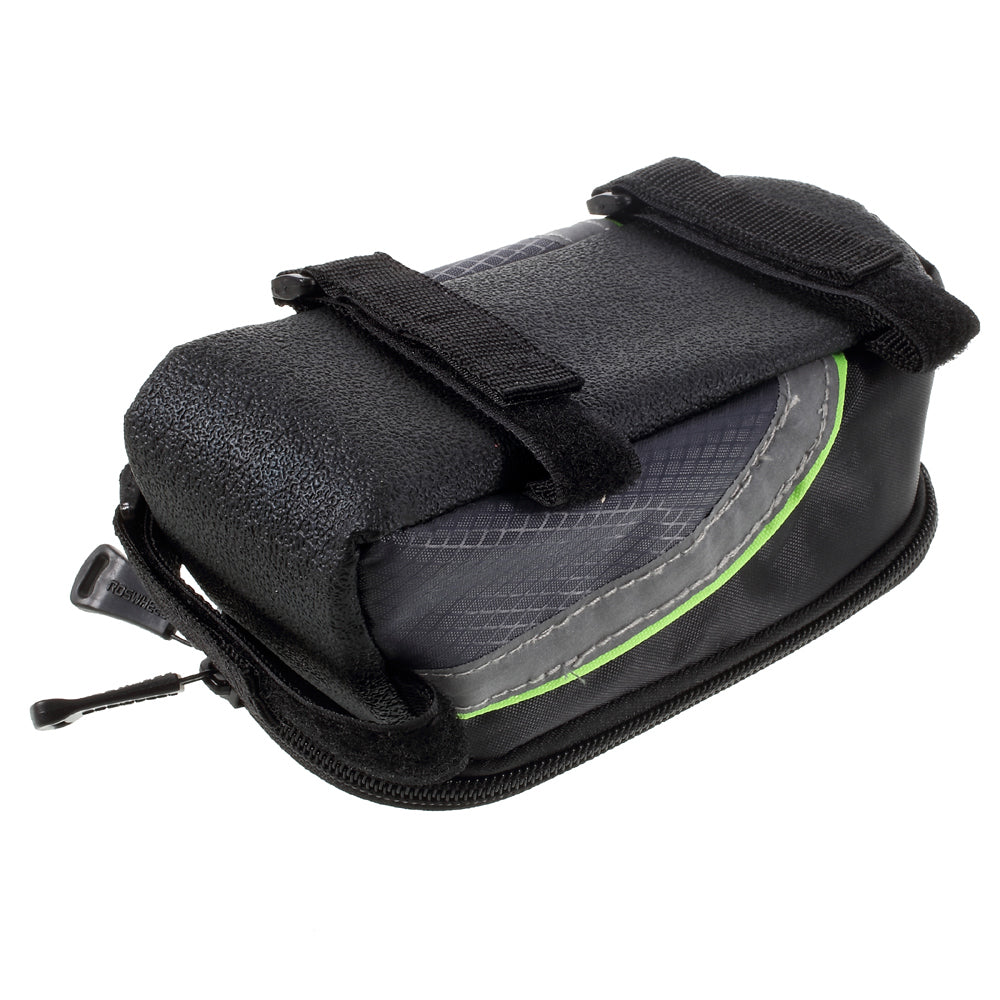 Uniqkart 4.2inch Bicycle Top Tube Bag for iPhone 5 5s SE (12496S) - Green