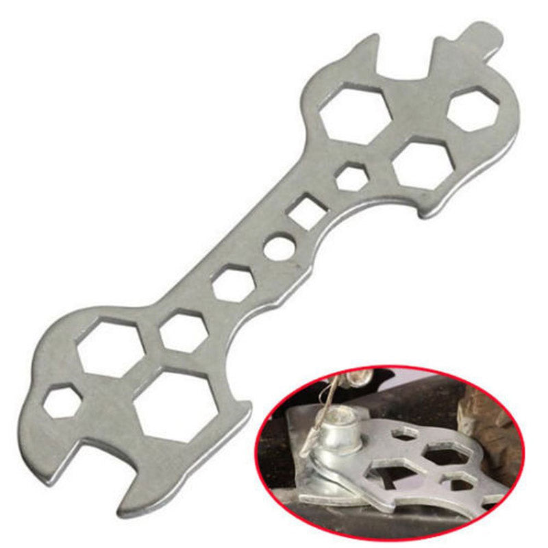 15 in 1 Bike Bicycle Cycling Steel Flat Hexagon Wrench Spanner Repair Tool