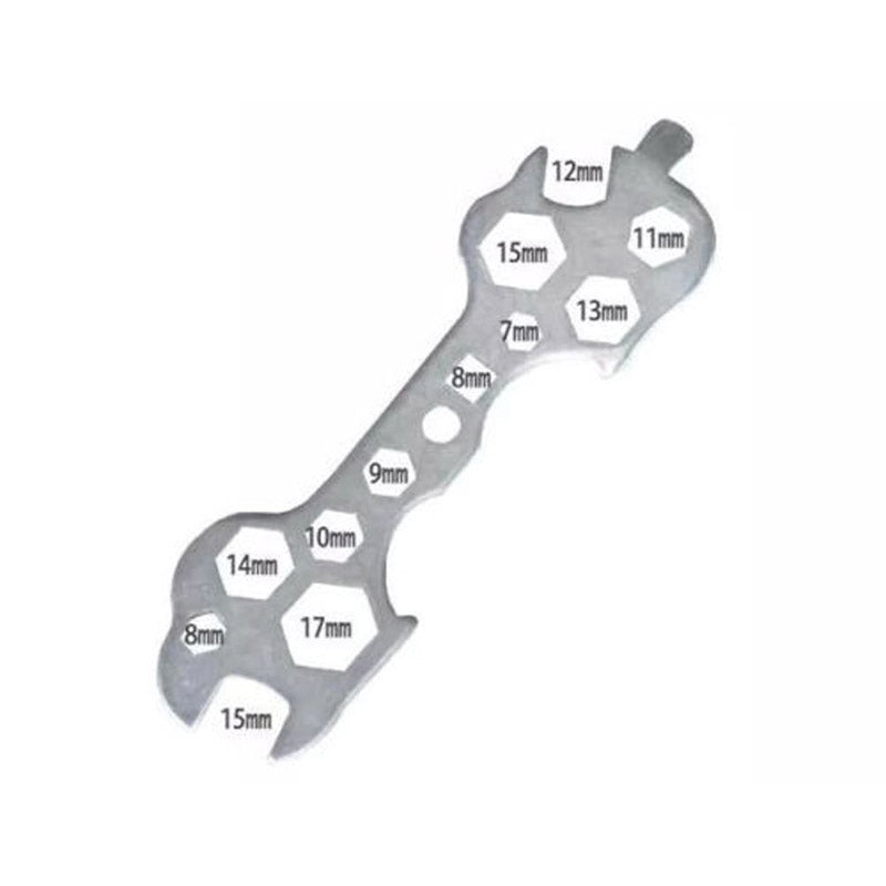 15 in 1 Bike Bicycle Cycling Steel Flat Hexagon Wrench Spanner Repair Tool