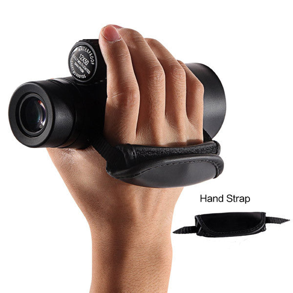 EYESKEY EK8572 15x50 Waterproof Monocular Side Hand Strap Night Vision Telescope Mobile Telescope