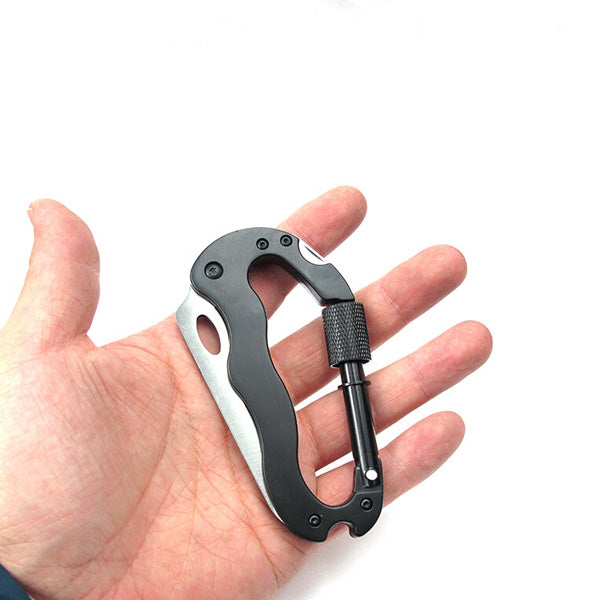 Multifunctional Carabiner Stainless Steel Loop Buckle