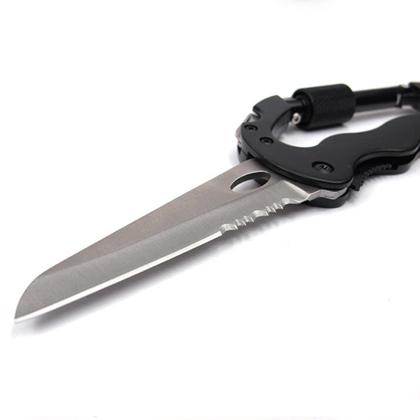 Multifunctional Carabiner Stainless Steel Loop Buckle