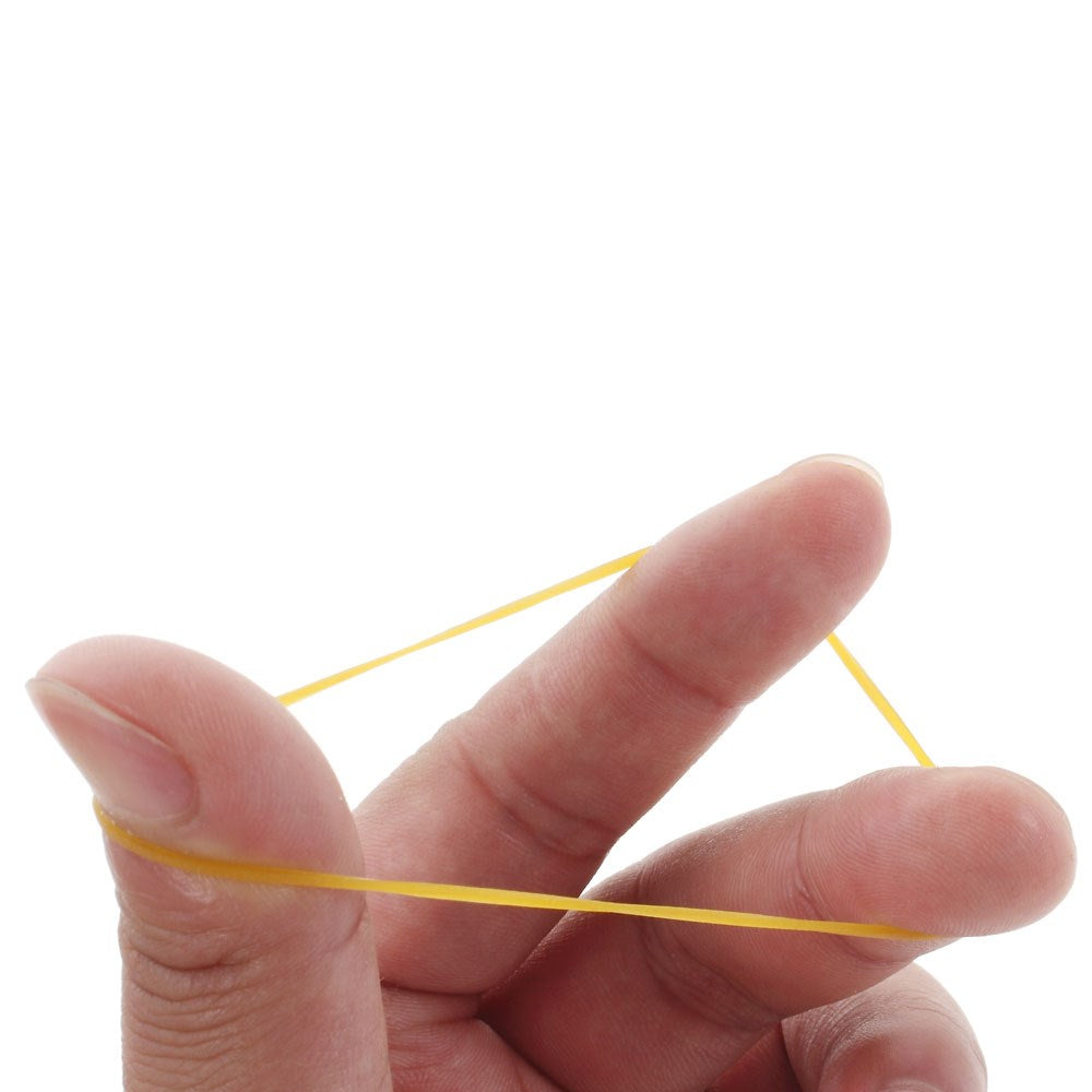 500g/Bag Small Circle Elastic Rubber Bands, Diameter 2.4cm and Length 9cm
