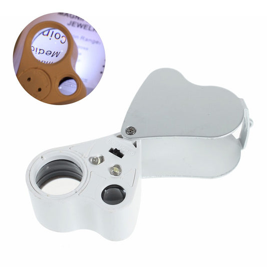 Mini Portable Jewel Identifying Appraise 15-30X Magnifier