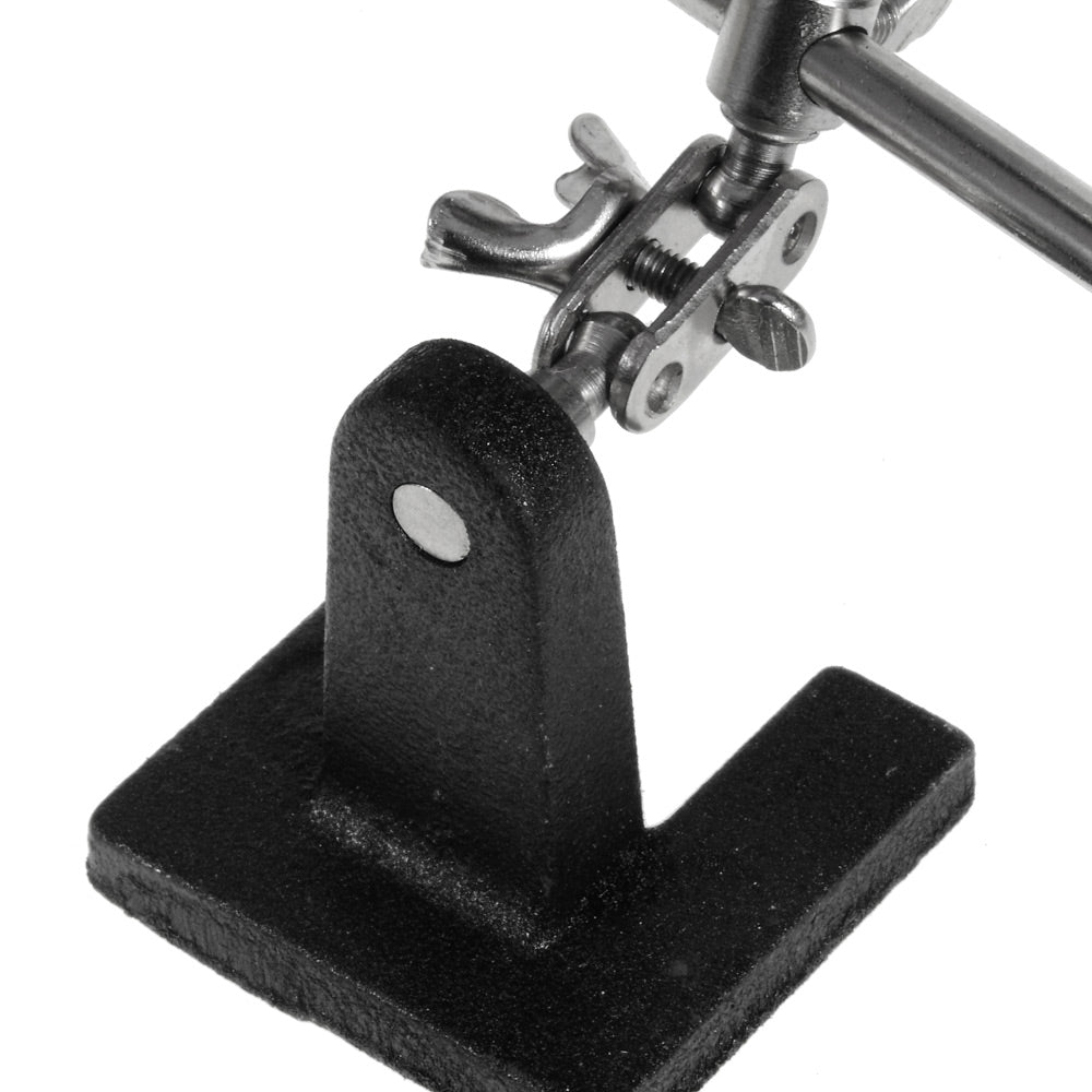 5X Magnifier Stand with Three Handles for Welding Mobile Phone Repair Mold Production
