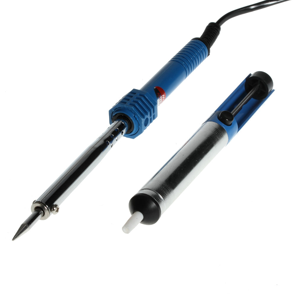FZ-60 110V 30W Electric Soldering Iron Tool Set with Iron Stand Solder Sucker Rosin