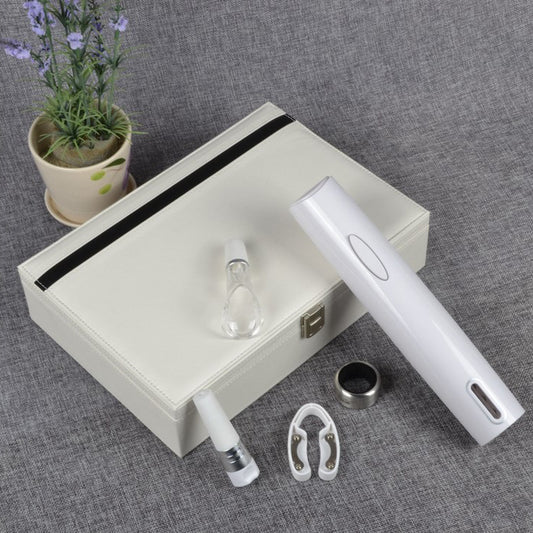 5 in 1 Red Wine Accessories Gift Set, Foil Cutter+Electric Opener+Drop Ring+Wine Pourer+Wine Vacuum Stopper
