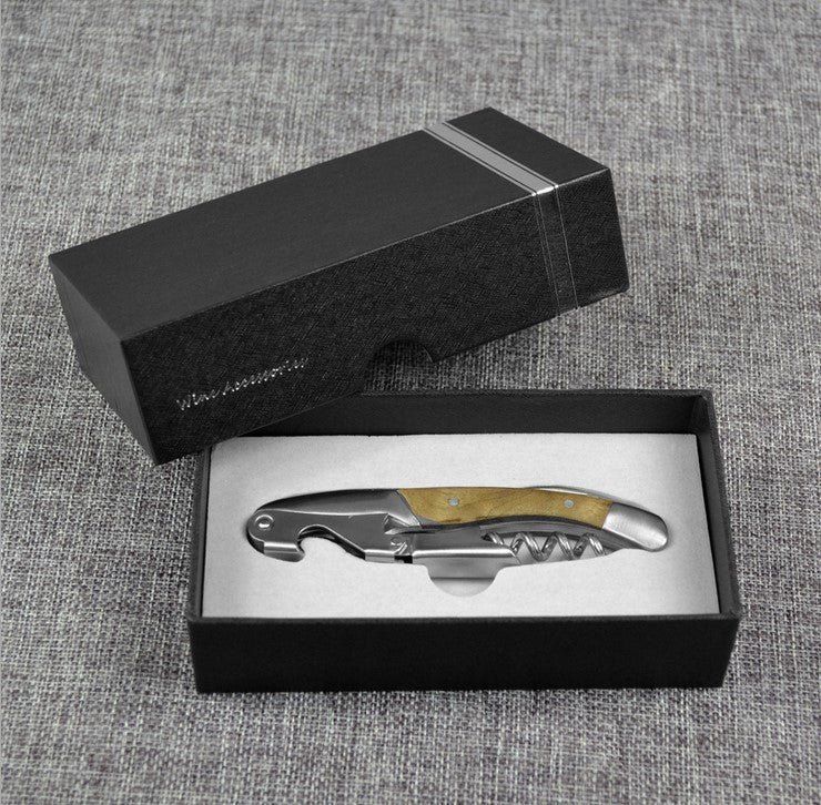Stainless Steel Wine Bottle Opener Hippocampal Knife