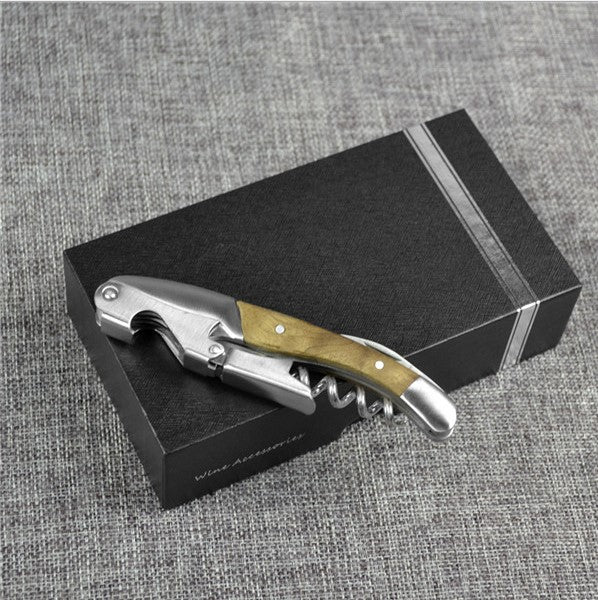 Stainless Steel Wine Bottle Opener Hippocampal Knife
