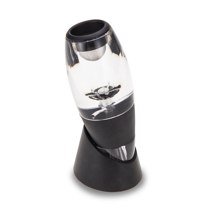 Red Wine Magic Decanter Aerator with Base &amp; Filter