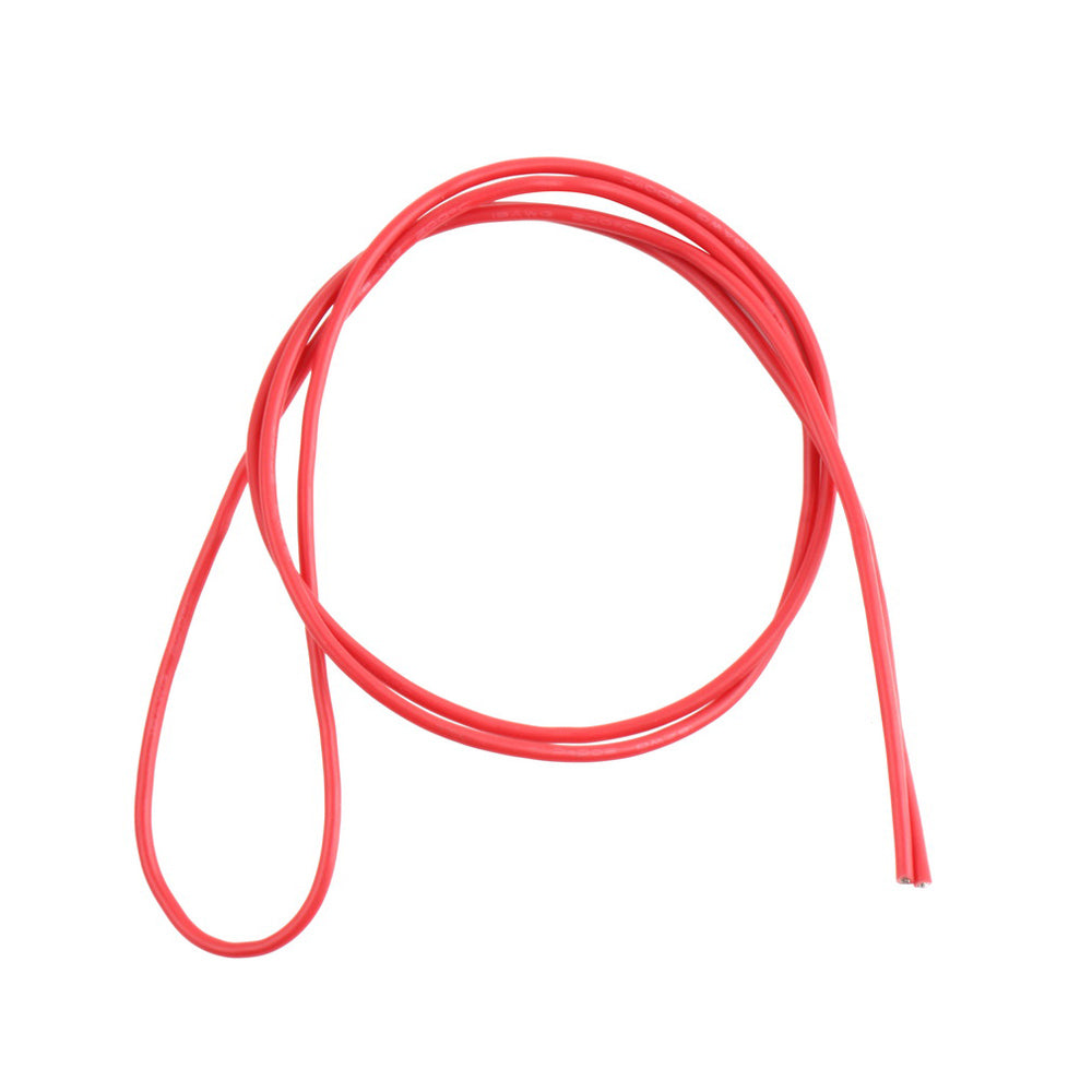One Pair 18 AWG / 18 Gauge Silicone Wires Silicon Cables (1m Red + 1m Black)