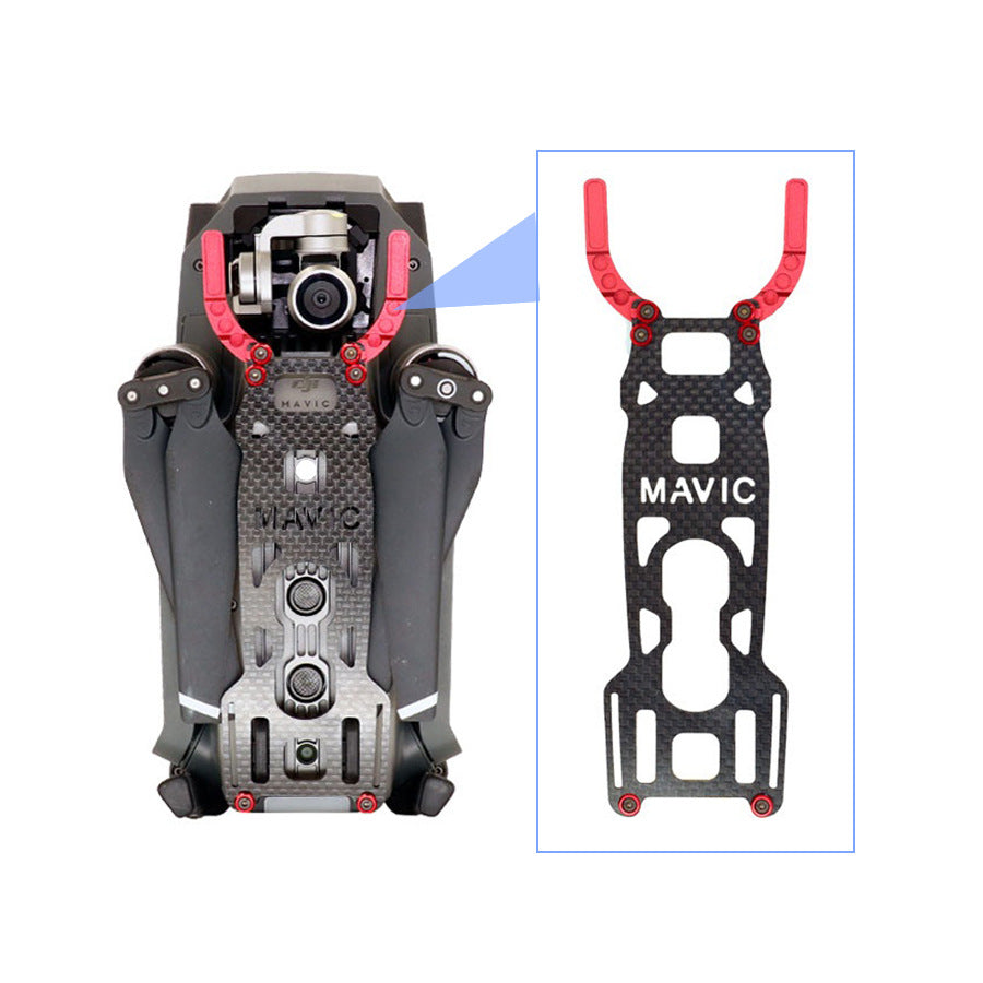3K Carbon Fiber Gimbal Protective Board Gimbal Protector for DJI Mavic Pro