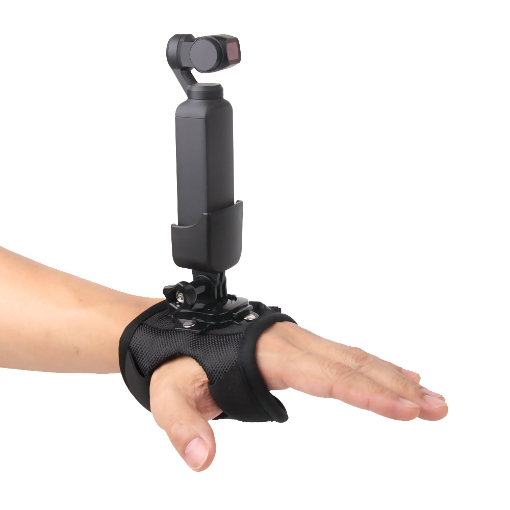 Mounting Bracket Base Hand Holder Wrist Strap for DJI OSMO Pocket/GoPro Camera
