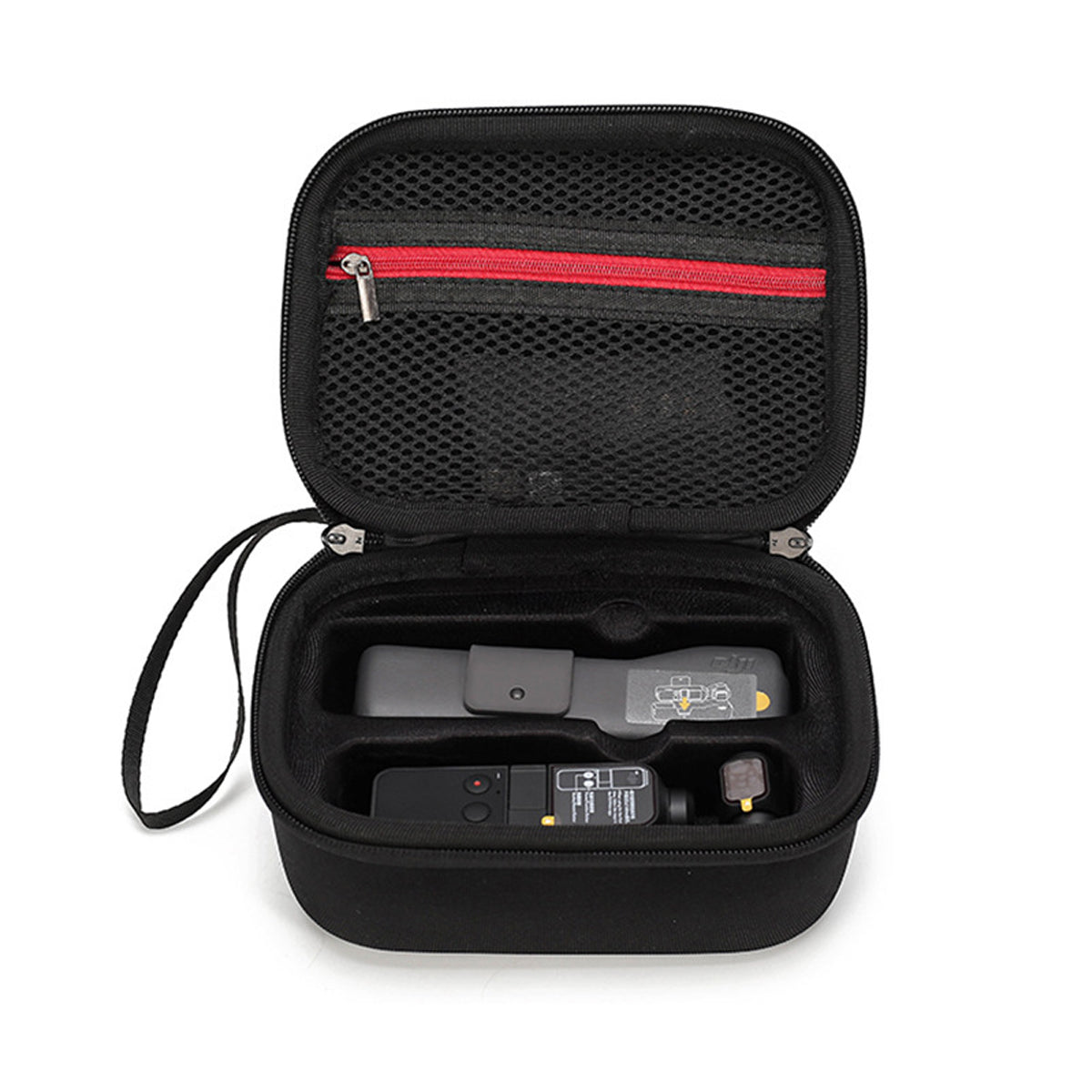 Uniqkart for DJI OSMO Pocket Storage Case Bag Portable Mini Oxford Carry Case Accessories - Black