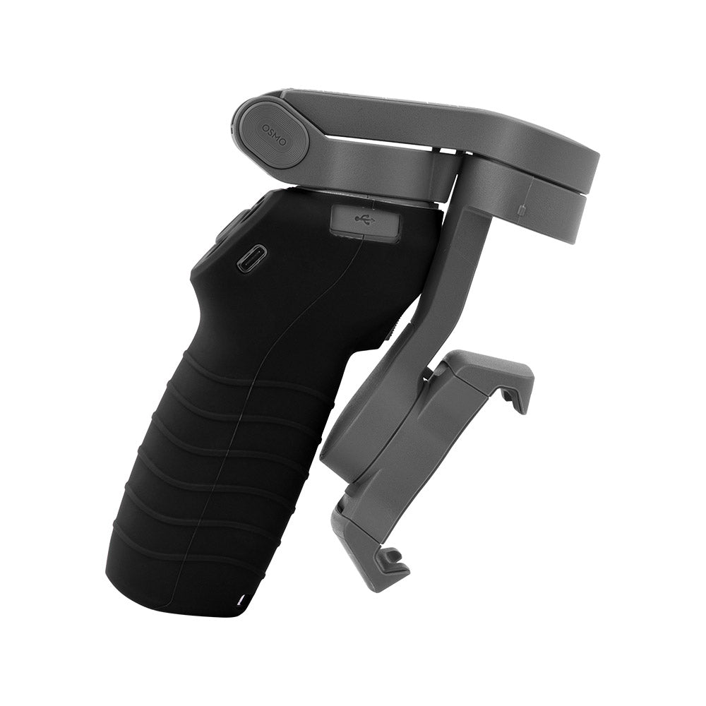 Silicone Handle Anti-scratch Cover Sleeve Protector Gimbal Protective Accessories for Osmo Mobile 3 - Black