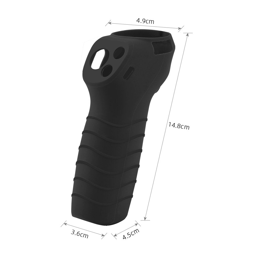 Silicone Handle Anti-scratch Cover Sleeve Protector Gimbal Protective Accessories for Osmo Mobile 3 - Black