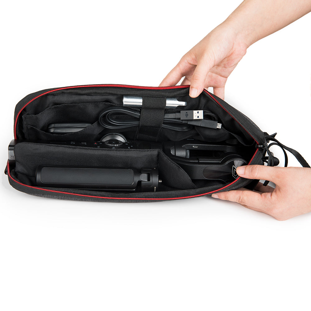 P-OS-018 Mobile Gimbal Pocket Carry Bag Waterproof Case Chest Bag Pack Compatible with DJI OSMO Zhiyun Etc