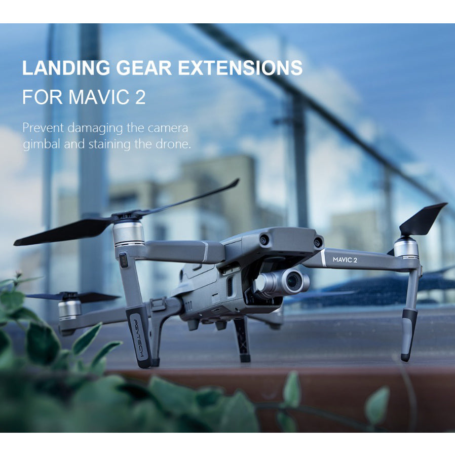 PGYTECH Landing Gear Extensions for DJI Mavic 2 Drone Leg Support Protector Extension Replacement Accessories