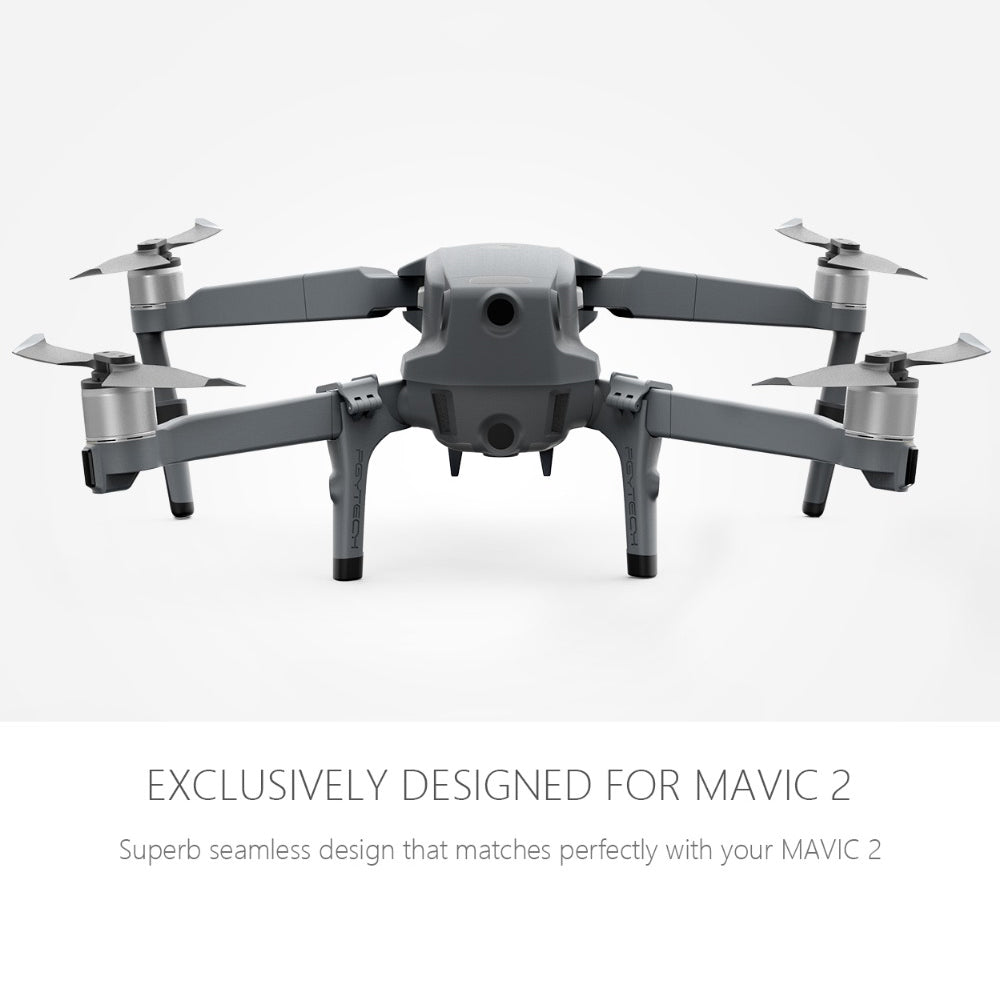 PGYTECH Landing Gear Extensions for DJI Mavic 2 Drone Leg Support Protector Extension Replacement Accessories