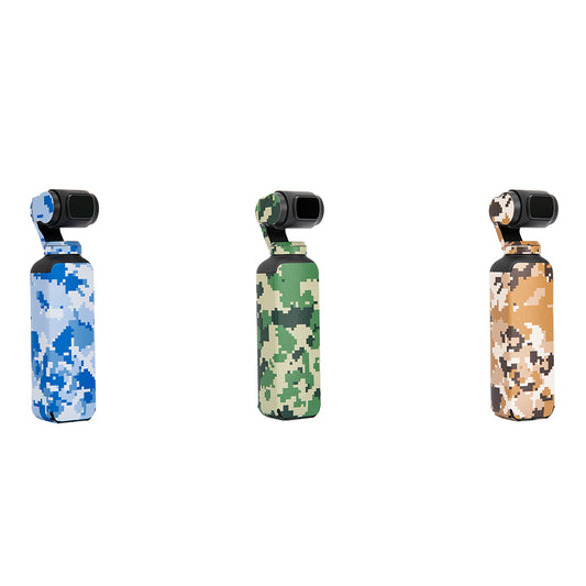 PGYTECH 3Pcs P-18C-009 Protective Decal Skin Sticker for DJI OSMO Pocket Camera (Camouflage Set)