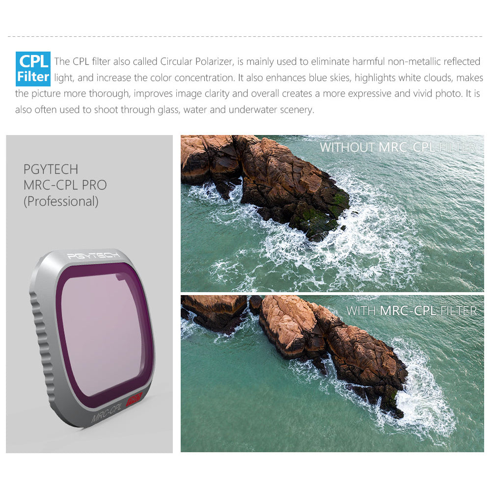 MRC-CPL Professional Version Filter for Mavic 2 Pro Drone
