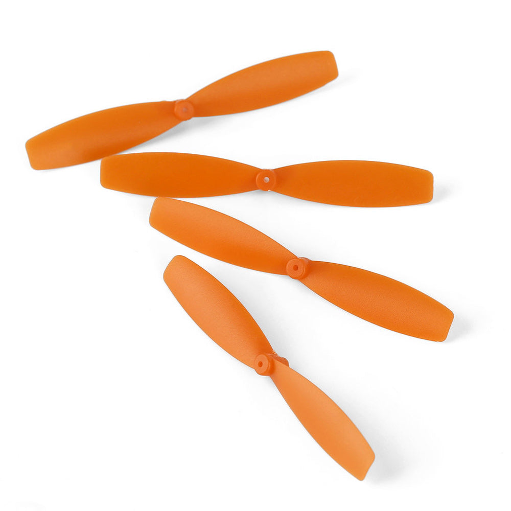 4Pcs/Set CW CCW Propellers 60mm UAV Quadcopter Accessories for Small Racing Drone - Orange