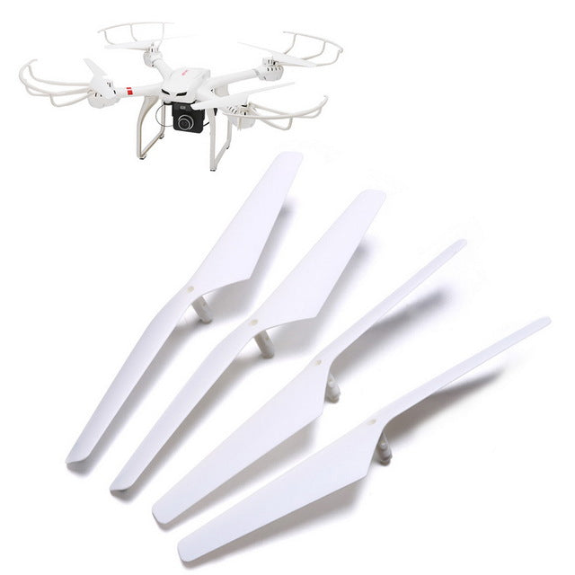 4Pcs/Set CW/CCW Plastic Propellers Blades Accessories for MJX X101 4CH RC Quadcopter - White