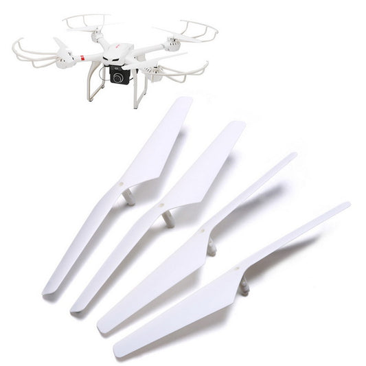 4Pcs/Set CW/CCW Plastic Propellers Blades Accessories for MJX X101 4CH RC Quadcopter - White