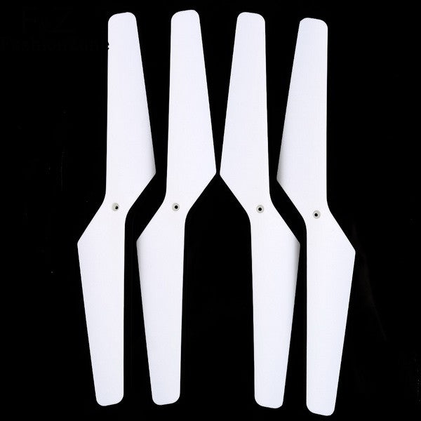 4Pcs/Set CW/CCW Plastic Propellers Blades Accessories for MJX X101 4CH RC Quadcopter - White