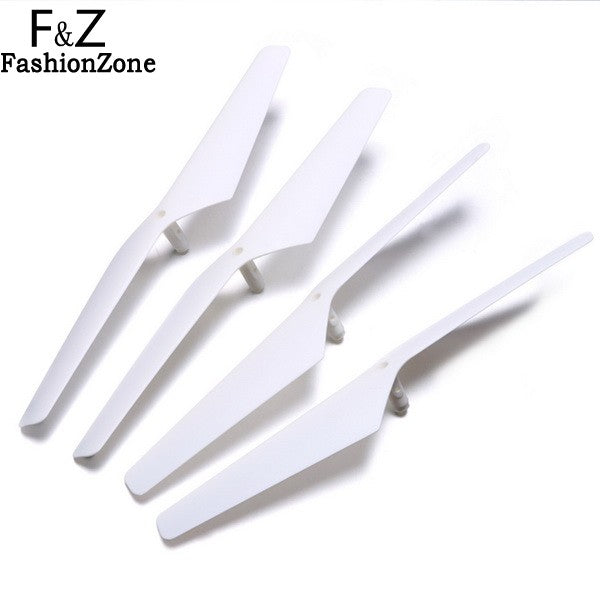 4Pcs/Set CW/CCW Plastic Propellers Blades Accessories for MJX X101 4CH RC Quadcopter - White