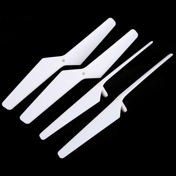 4Pcs/Set CW/CCW Plastic Propellers Blades Accessories for MJX X101 4CH RC Quadcopter - White