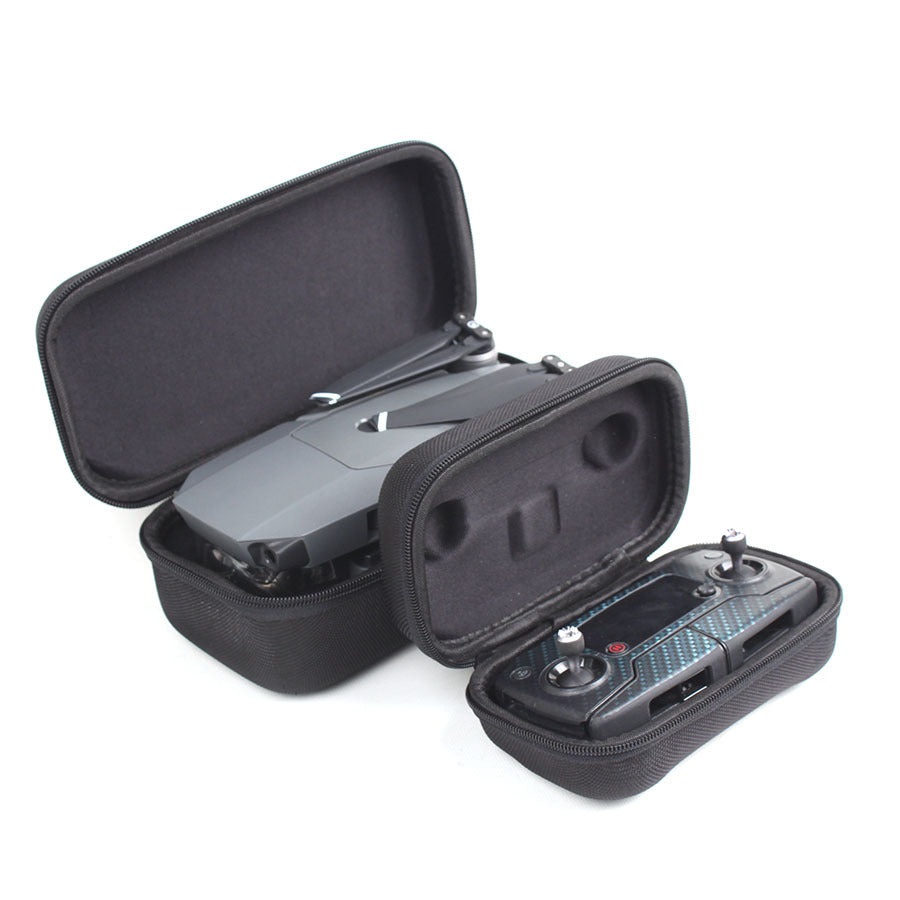 EVA Carrying Cases Organizer Storage Boxes for DJI Mavic Pro Drone + Remote Controller Transmitter - Black