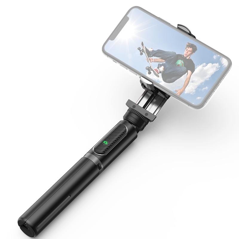Mini Stabilizer Selfie Stick Tripod Mount Holder?with Bluetooth Remote Control (Red)