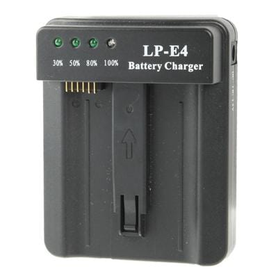 LP-E4 Battery Charger for Canon EOS 1DS Mark III / 1D Mark III 4 / Mark IV / LC-E4 (Black)