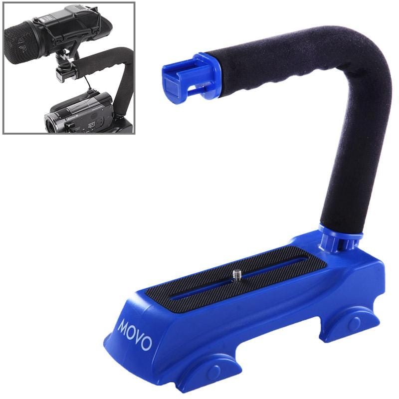 C-Shape Mount Holder for DSLR / Camcorder DV, ECR-007DB (Orange)