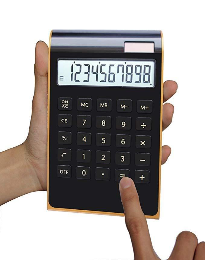 Desktop Calculator Ultra-thin 10 Digits Large LCD Display