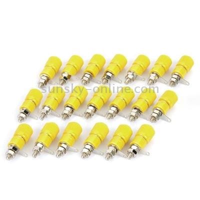 DIY Binding Post Terminals (Yellow)