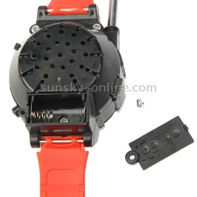 One Pair of Watch 2-Way Radio Walkie Talkie Interphone Toy with Antenna (Blue)