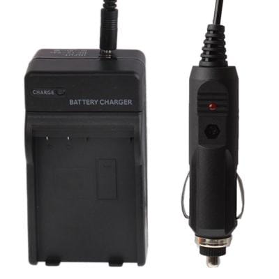 Digital Camera Battery Car Charger for Nikon ENEL15 (Black)