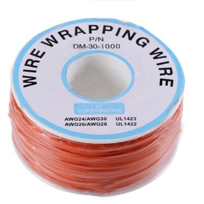 Wrapping Wire Wrap Black 300 Meters AWG30 Cable (Orange)