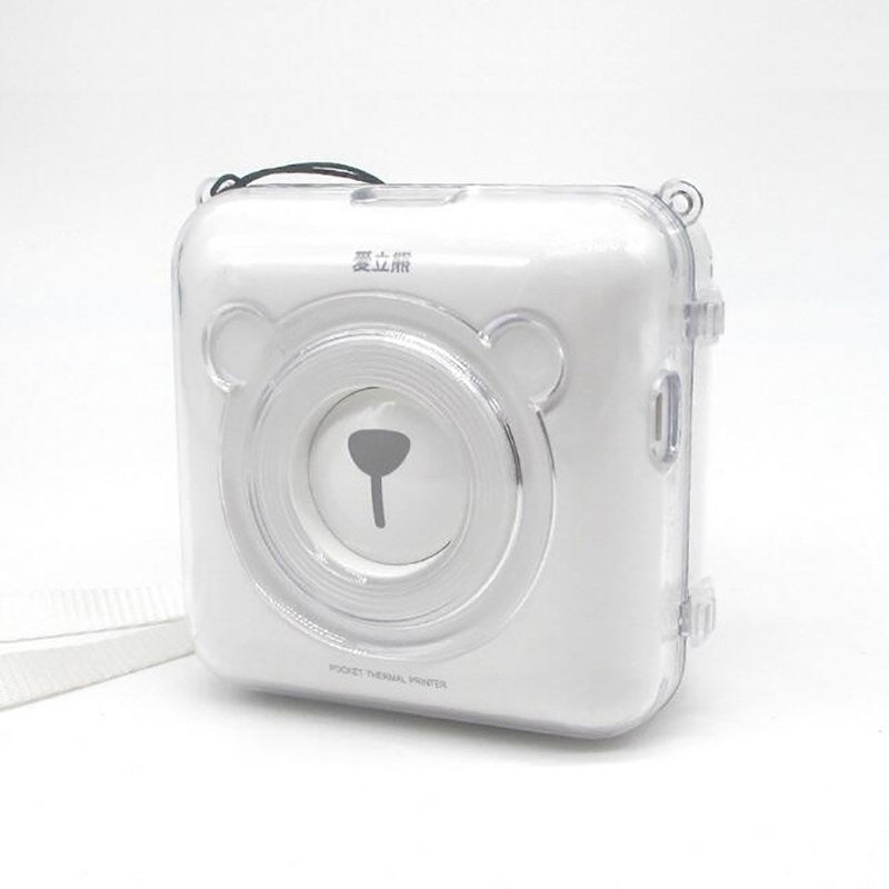 Clear Back Case Bumper Drop Shockproof Cover for Peripage A6 Pocket Printer