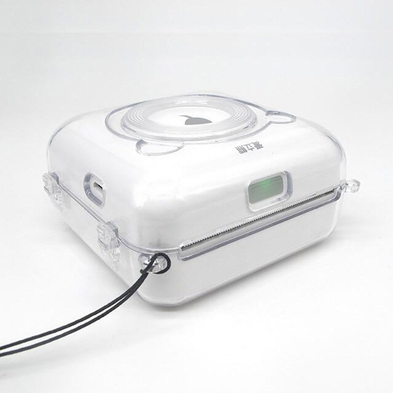 Clear Back Case Bumper Drop Shockproof Cover for Peripage A6 Pocket Printer