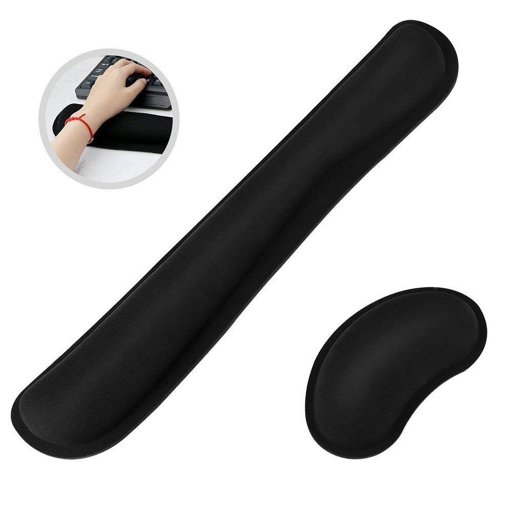 Comfortable Typing Wrist Rest Keyboard Mat Mouse Pad Playmat
