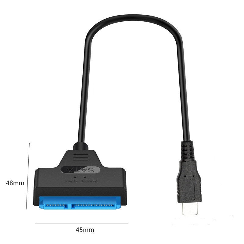 USB 3.1 Type C to SATA HDD SSD 2.5&quot; Hard Drive Adapter Cable 15 - Pin