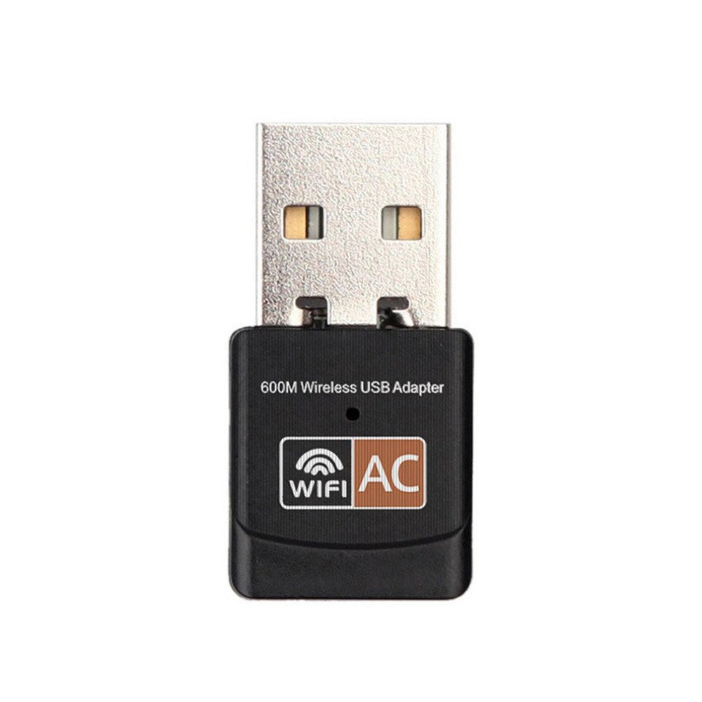 AC 600M Dual Frequency Mini 5G Wireless Network Card External USB Wifi Receiving Adapter