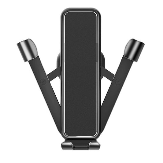 Universal Air Vent Smart Phone Holder Premium Car Mobile Phone Holder Mount - Black