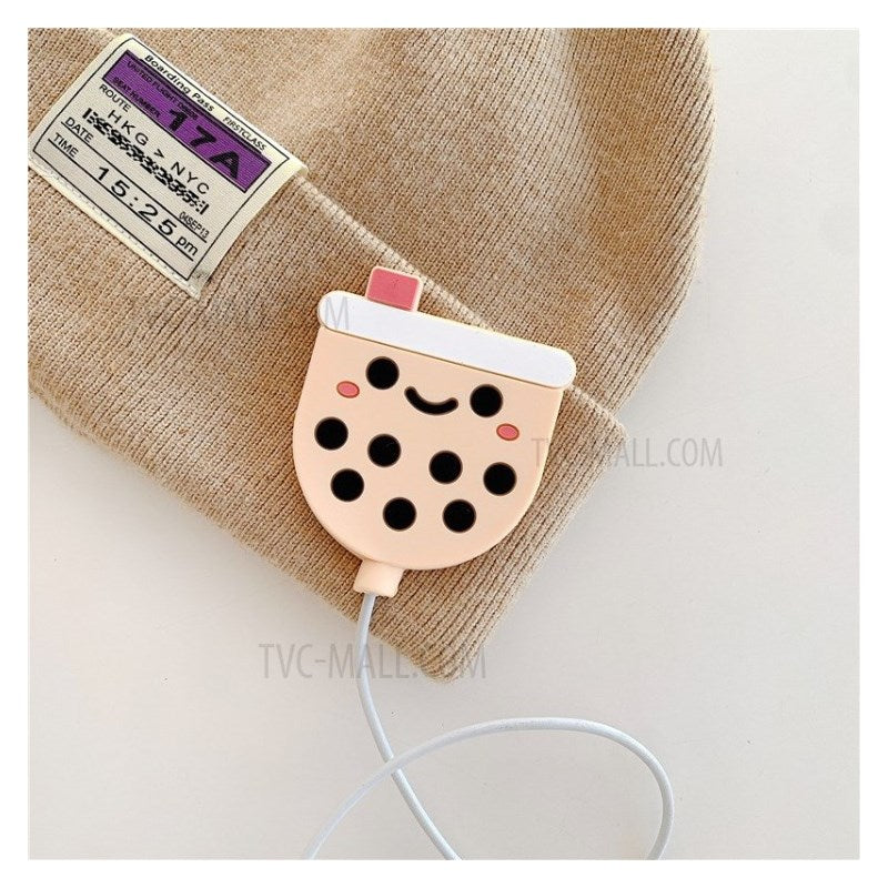 Uniqkart for iPhone 12 Pro Magsafe Cover Milk Tea Pattern Wireless Charger Case
