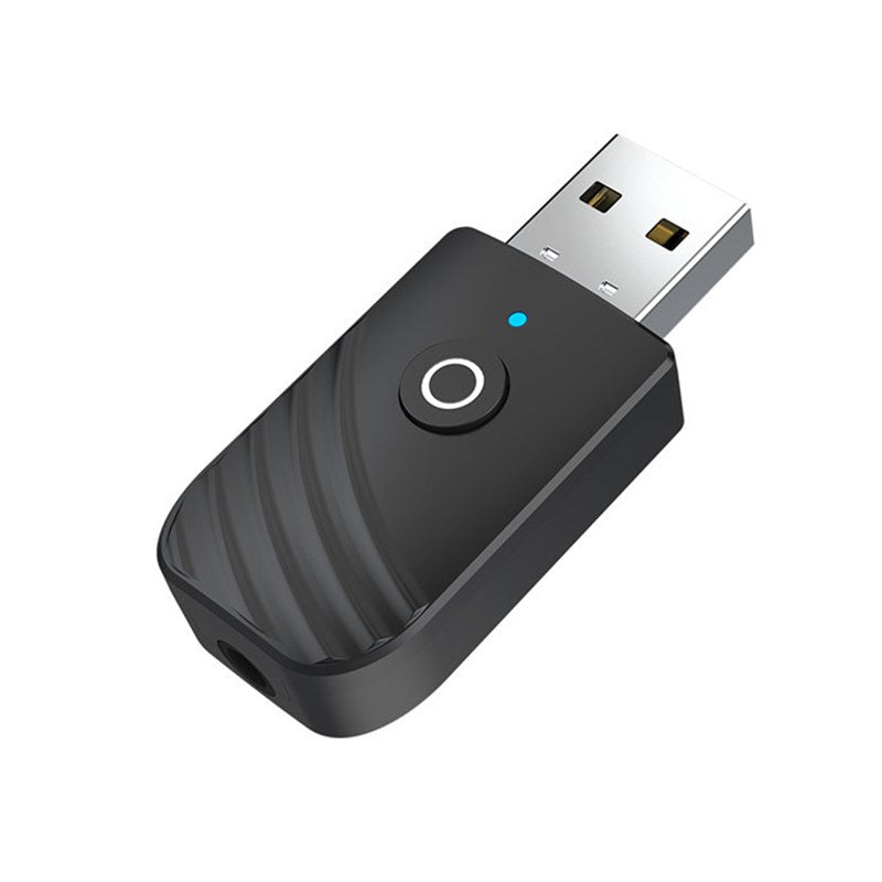 3 in 1 Bluetooth 5.0 Adapter USB Receiver Transmitter 3.5mm AUX Plug And Play for TV PC Headphone Car Audio