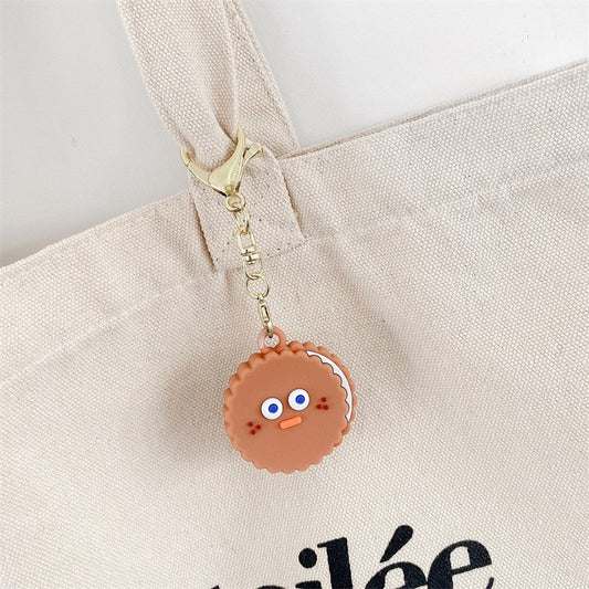 Uniqkart for Apple AirTag Case Cover Cute Cookies Tracker Protector - Style B